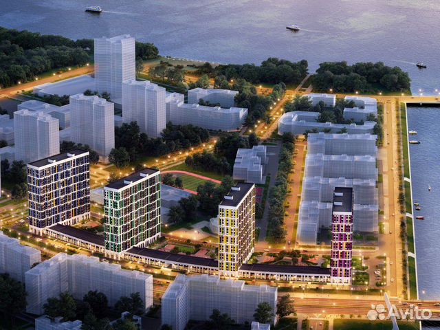 1-к квартира, 43.6 м², 17/22 эт.