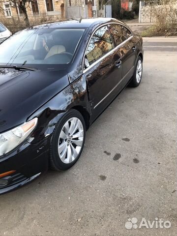 Volkswagen Passat CC 2.0 AMT, 2010, битый, 192 000 км