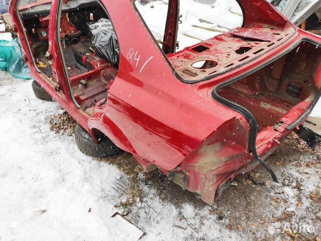 Задняя часть кузова Шевроле Авео Т 250 Задняя часть кузова Шевроле Авео Т 250