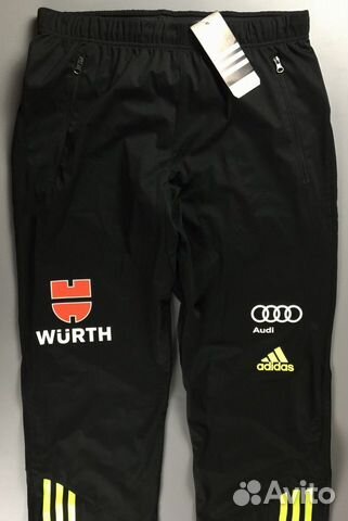 Спортивные брюки разминка adidas Сборной Германии Спортивные брюки разминка adidas Сборной Германии