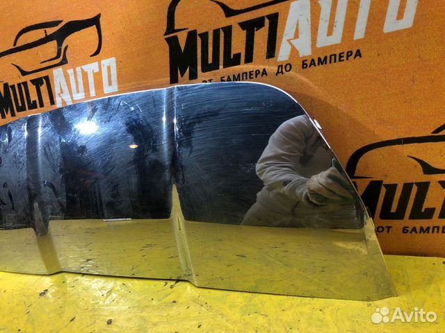 Накладка бампера задняя Mercedes Ml W166 2011-2015 Накладка бампера задняя Mercedes Ml W166 2011-2015