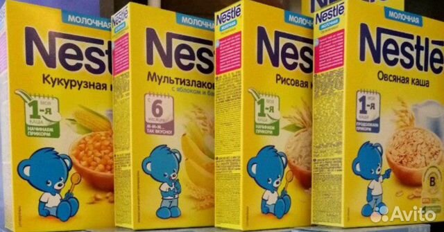 Каши Nestle