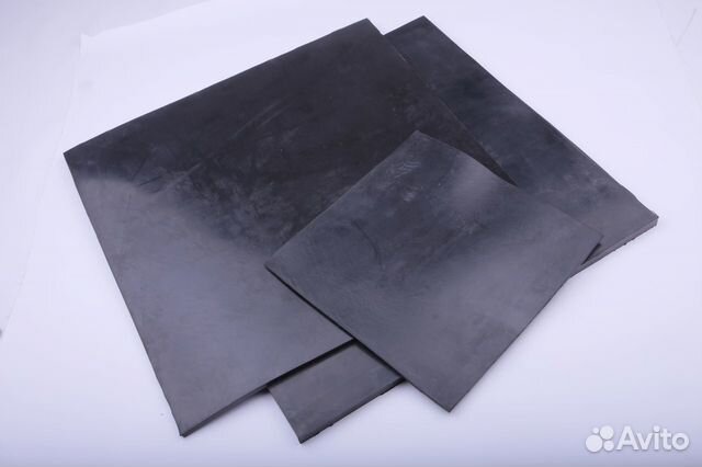 Резка резины по размерам, рти полосками