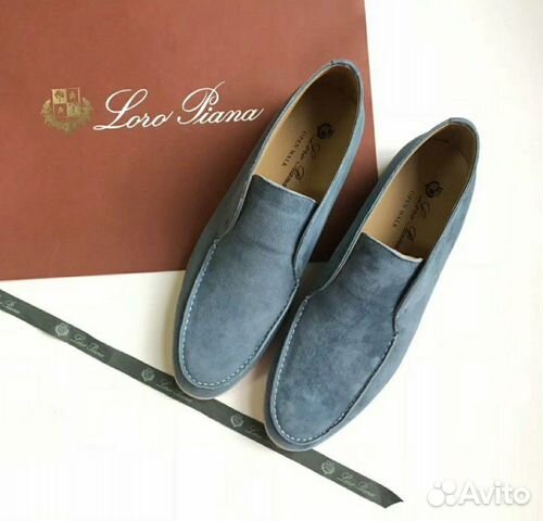 Лоферы замшевые Loro Piana Лоферы замшевые Loro Piana