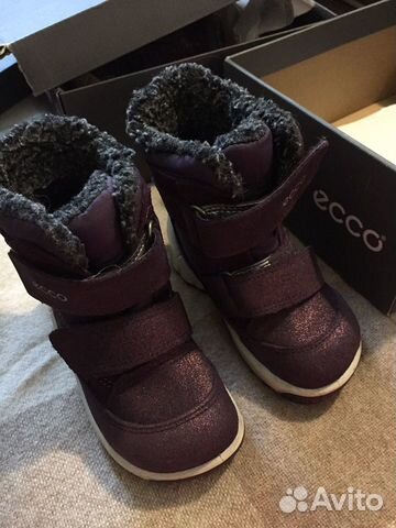 Зимние ботинки Ecco gore Tex 22 размер Зимние ботинки Ecco gore Tex 22 размер