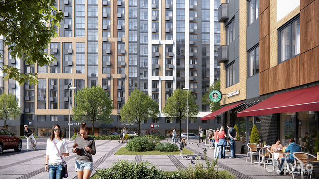 3-к квартира, 64.8 м², 2/14 эт.