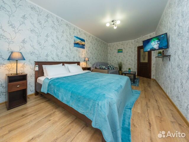 

1-к. квартира, 41 м², 2 кровати