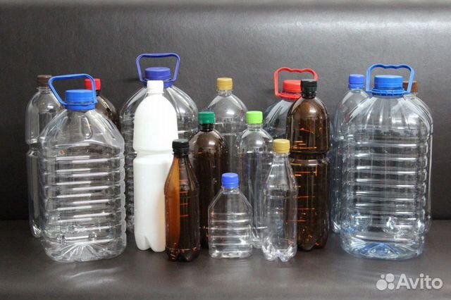 Пэт Бутылки 0.5л, 1л, 1.5л, 2л, 3л, 5л. Доставка