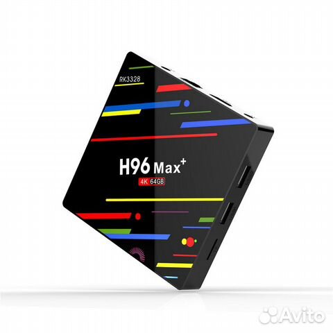 Смарт Тв приставка H96 Max+ 4K 4GB/64GB