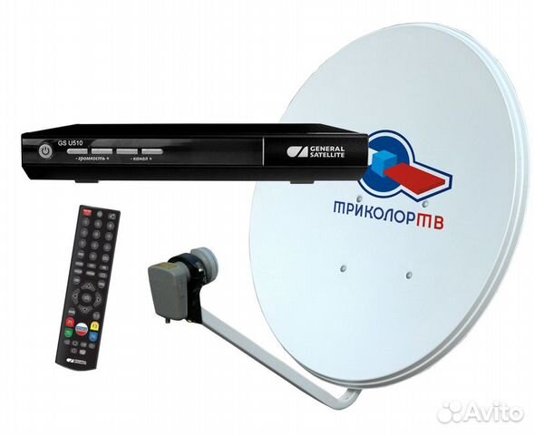 Комплект спутникового телевидения Tricolor HD на 1