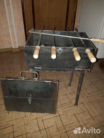Продам мангал с шампурами