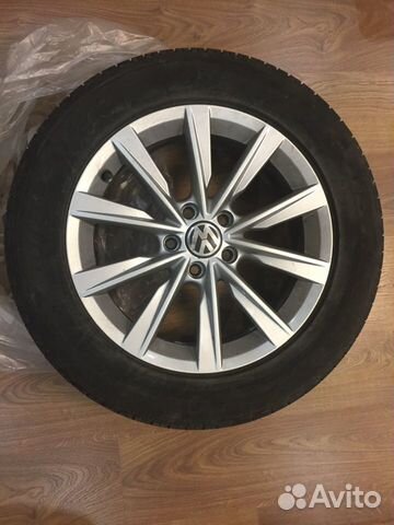 Комплект летних колес R17 VW Tiguan оригинал
