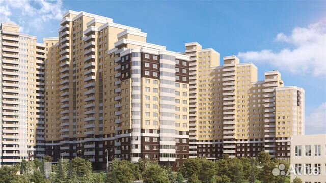 2-к квартира, 68.7 м², 7/25 эт.