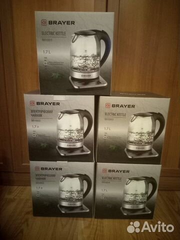 Электрический чайник Brayer BR1003новый гарантия
