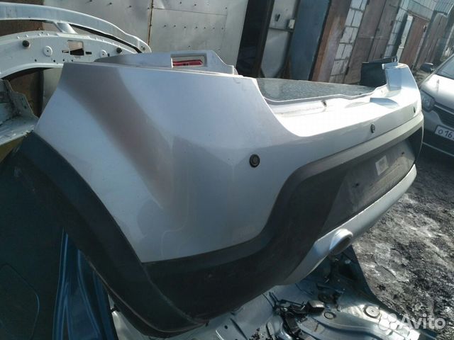 Рено Сандеро Степвей задний бампер в сборе идеал