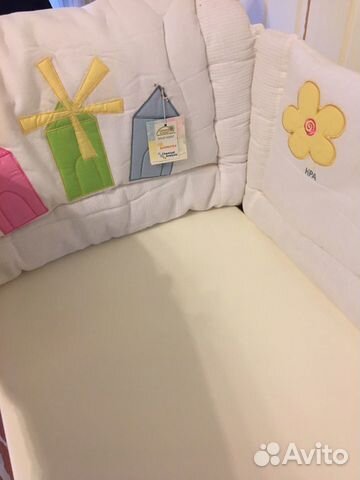 Новый бортик (бампер) в детскую кроватку