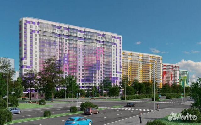 2-к квартира, 56.4 м², 18/19 эт. 2-к квартира, 56.4 м², 18/19 эт.