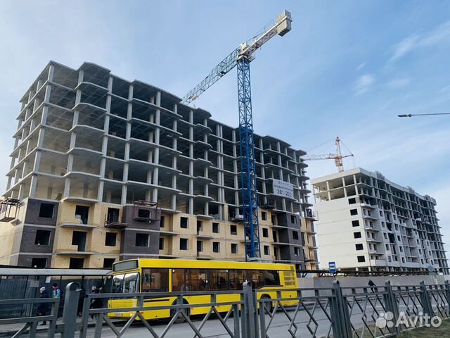 2-к квартира, 63 м², 3/9 эт.