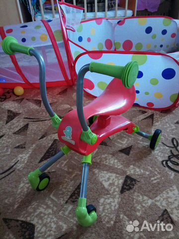 Каталка кузнечик fropper okiedog