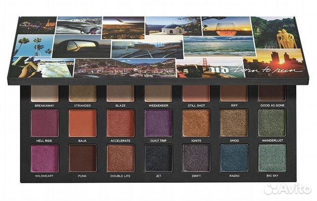 Тени для век Urban Decay Born to Run Collection Тени для век Urban Decay Born to Run Collection