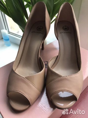 Туфли кожаные Эконика