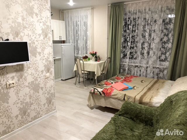 

Квартира-студия, 31 м², 2 кровати