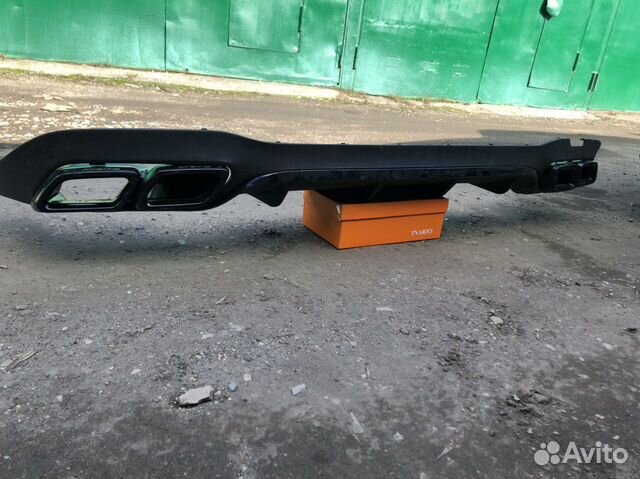 Задний диффузор губа w213 e213 amg 63 6.3 e63