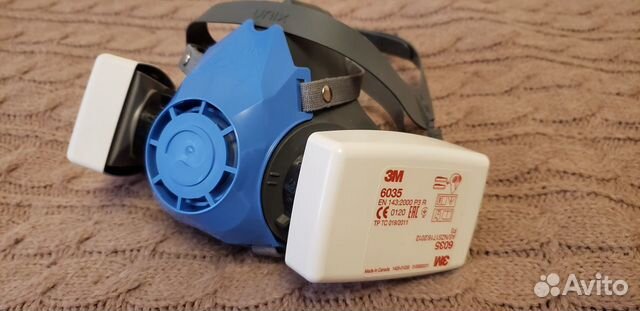 3M 6035, FFP3,P3. Фильтр (unix, 40mm, spirotek) 3M 6035, FFP3,P3. Фильтр (unix, 40mm, spirotek)