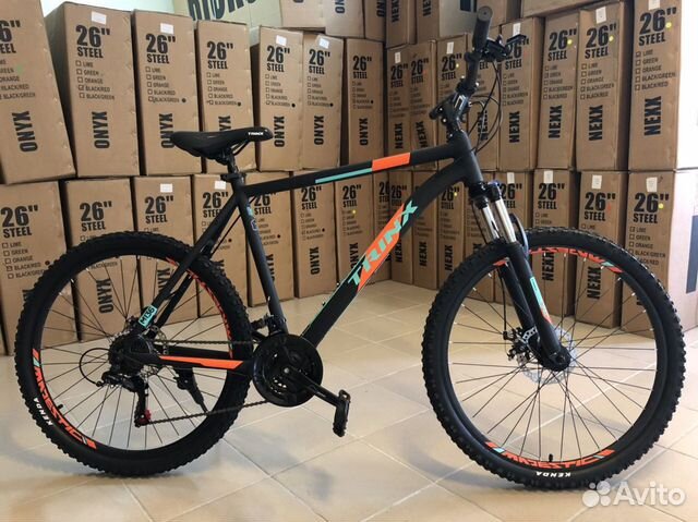 Новый велосипед trinx m136