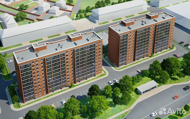 2-к квартира, 49.3 м², 6/10 эт.