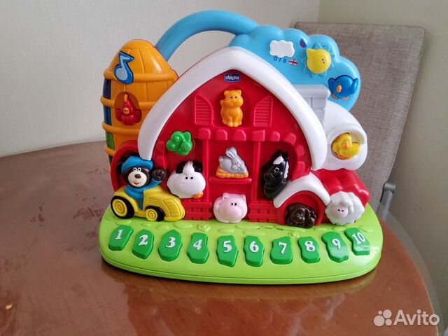 Игрушка развивающая Chicco Говорящая ферма русский