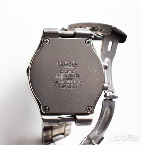 casio lineage titanium lin 166