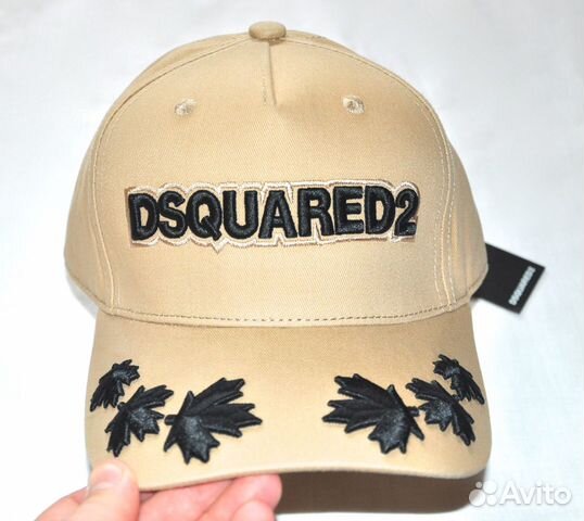 Кепка / бейсболка / Dsquared / новая (бежевая) Кепка / бейсболка / Dsquared / новая (бежевая)