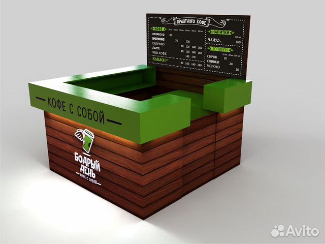 Торговые островки на заказ, Островки в ТЦ