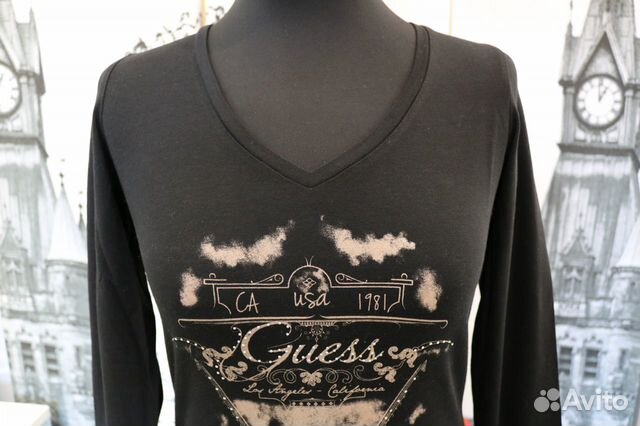 Футболка лонгслив Guess USA оригинал Футболка лонгслив Guess USA оригинал