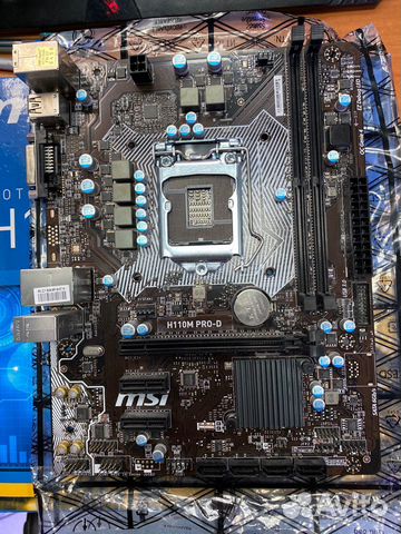 Материнская плата 1151 MSI H110M Pro-D Материнская плата 1151 MSI H110M Pro-D