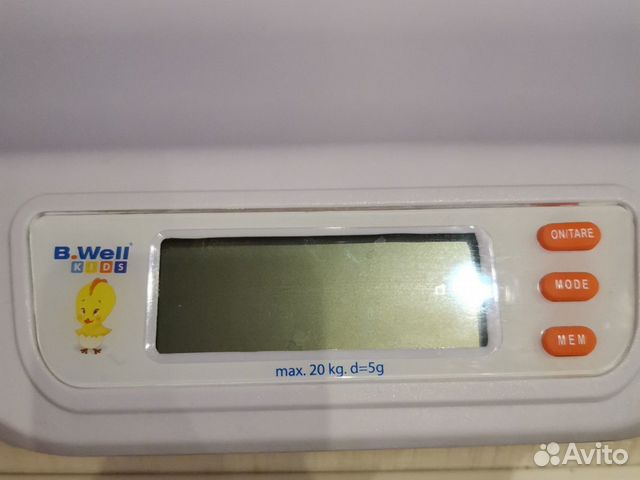 Весы детские well Весы детские well