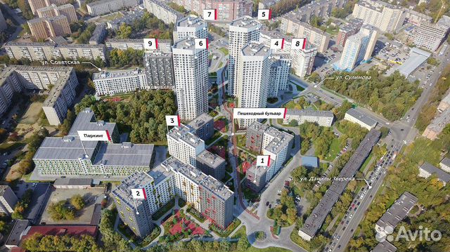 1-к квартира, 40.6 м², 2/32 эт. 1-к квартира, 40.6 м², 2/32 эт.