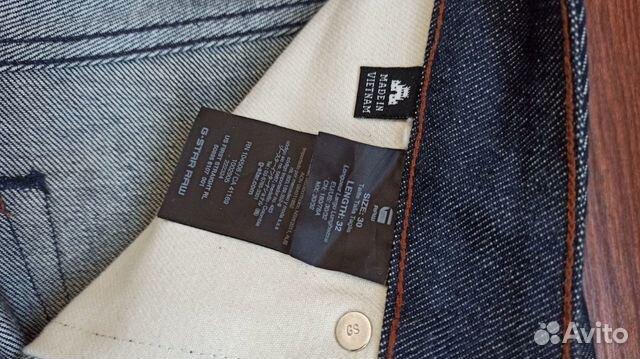 Новые джинсы G-Star. selvedge - 15oz Новые джинсы G-Star. selvedge - 15oz