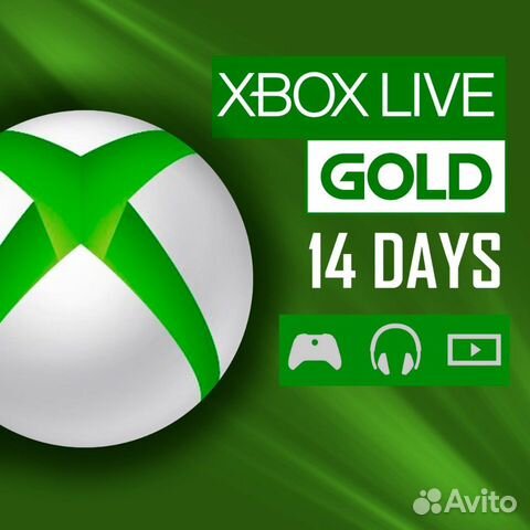 Xbox live gold на 14 дней,для Xbox one,360 Xbox live gold на 14 дней,для Xbox one,360