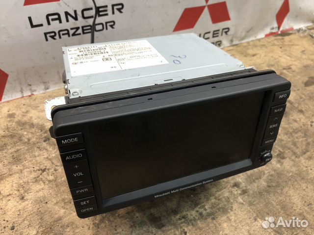 Штатная японская магнитола mmcs j03 лансер 10 Штатная японская магнитола mmcs j03 лансер 10