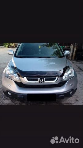 Дефлектор (мухобойку) на капот honda CRV 3 Дефлектор (мухобойку) на капот honda CRV 3