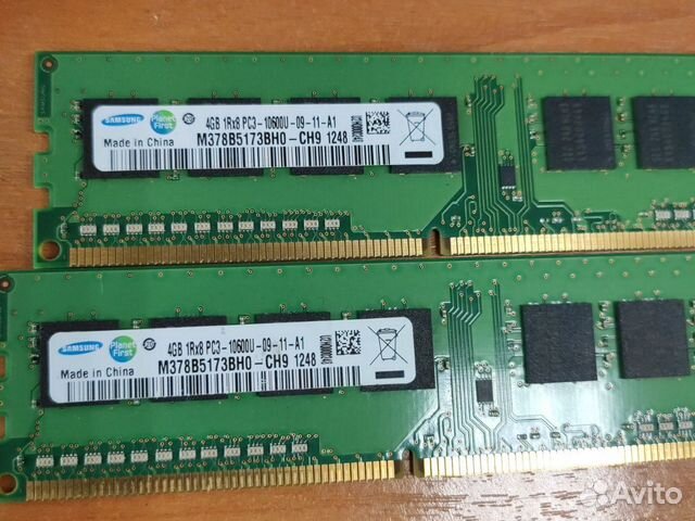 Оперативная память DDR3 8Gb SAMSUNG