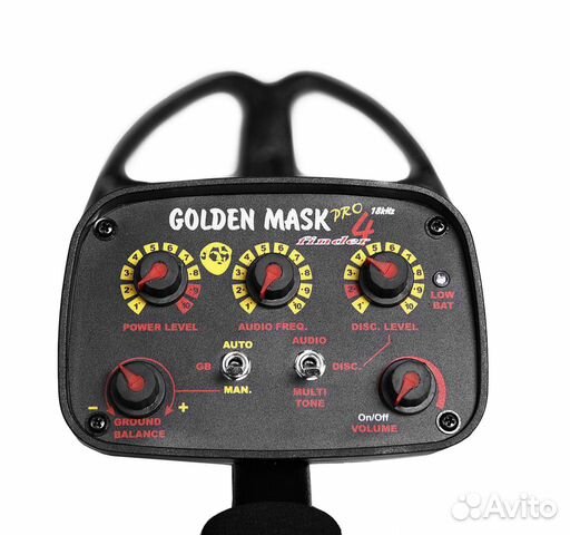 Металлоискатель Golden Mask 4 Pro 18 кГц + WS-106