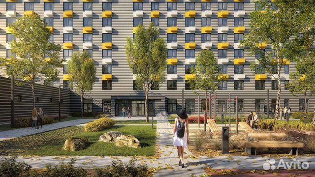 2-к квартира, 68.6 м², 5/25 эт.