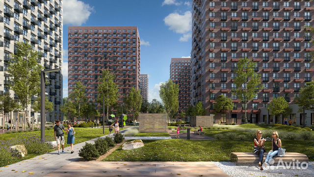 3-к квартира, 97.4 м², 7/20 эт.