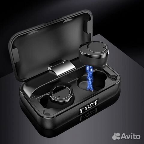 Новые Bluetooth наушники с power bank Новые Bluetooth наушники с power bank