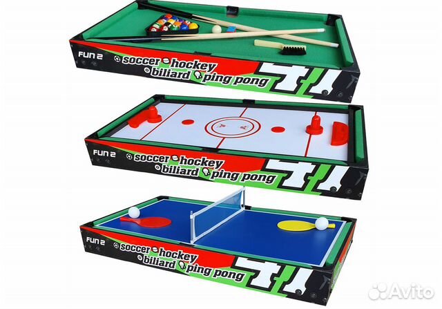 Игровой стол - трансформер DFC FUN2 4 в 1 Игровой стол - трансформер DFC FUN2 4 в 1