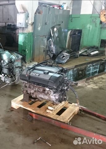 Двигатель BMW e46, e39 M52B25TU Двигатель BMW e46, e39 M52B25TU