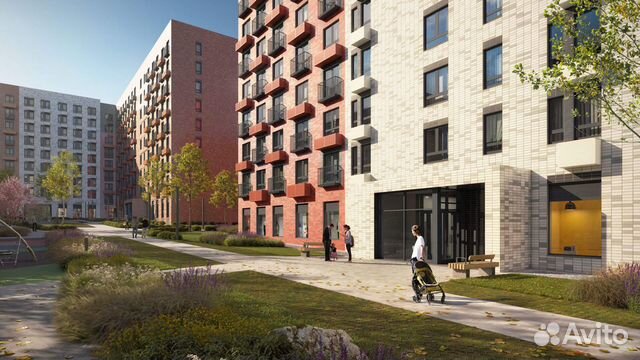 1-к квартира, 41.4 м², 8/9 эт.
